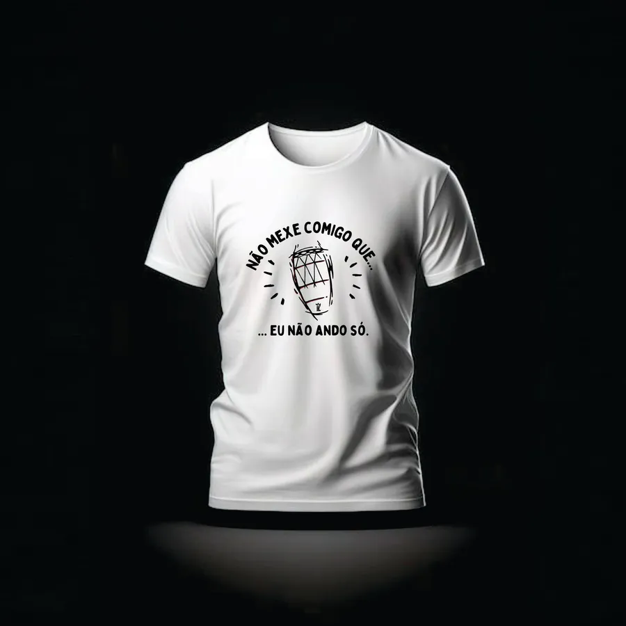 Camiseta Não Mexa Comigo — Rei 7 da Lira
